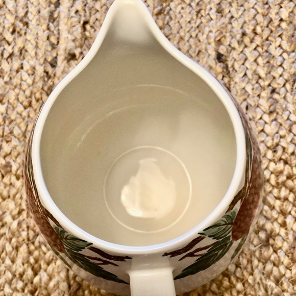 🍎 SALE Large 64oz Pitcher, NANCY CALHOUN Bella Roma Cafe Classico - Picture 8 of 9